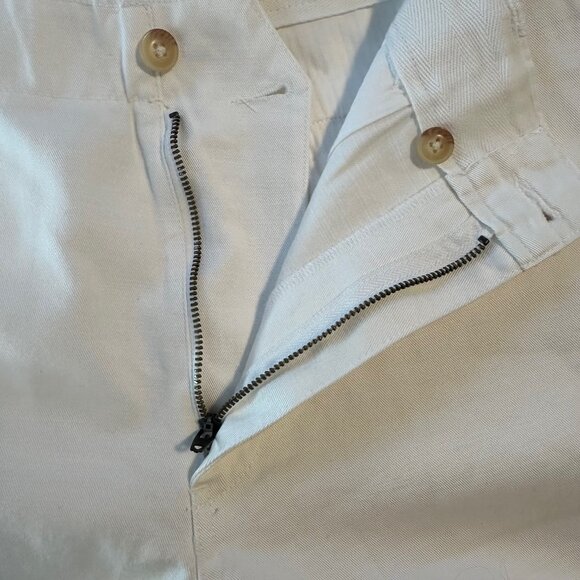 Polo Ralph Lauren White Chino Cotton Twill Shorts 14 NWT - Picture 7 of 12